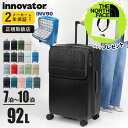 イノベーター innovator スーツケース 92L Lサイズ トップオープン キャリーケース 4輪 7泊 8泊 2年保証 各色 INV90 | ブランド [...