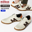 モーブス mobus スニーカー メンズ ニューミュンスター NEW MUNSTER クリーム CREAM/D.BRW/ORANGE 靴 2025SS M-21...