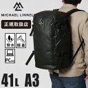 マイケルリンネル Michael Linnell バックパック A.R.M.S スクエアリュック アーミーコーティング メンズ レディース 41L 撥水 軽量 ...