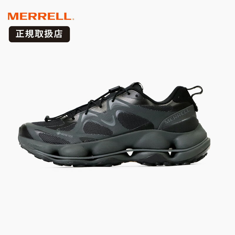 乐天商城 - メレル MERRELL メンズ スピード アーク マティス ゴアテックス SPEEDARC MATIS GTX ハイキングシューズ ブラック 厚底 軽量 トレッキング 登山 靴 038253 BLACK 2026SS 正規取扱店|