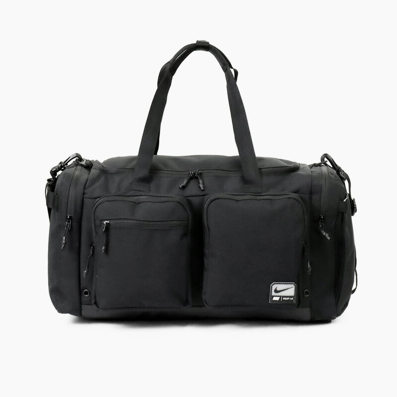 NIKE Utility Power 2.0 ナイキ ユーティリティ パワー ボストンバッグ ダッフルバッグ Mサイズ 51L メンズ レディース ショルダーバッグ ブラック FN4208-010 2026SS　正規品