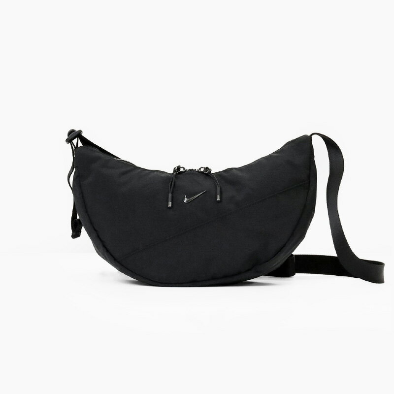 Rakuten - ナイキ NIKE ショルダーバッグ AURA CRESCENT HQ4370-013 4L クロスボディバッグ 三日月型 メンズ レディース 斜めがけ ミニバッグ 軽量 コンパクト カジュアル スポーツ ブラック 黒 シンプル 2026SS 正規品