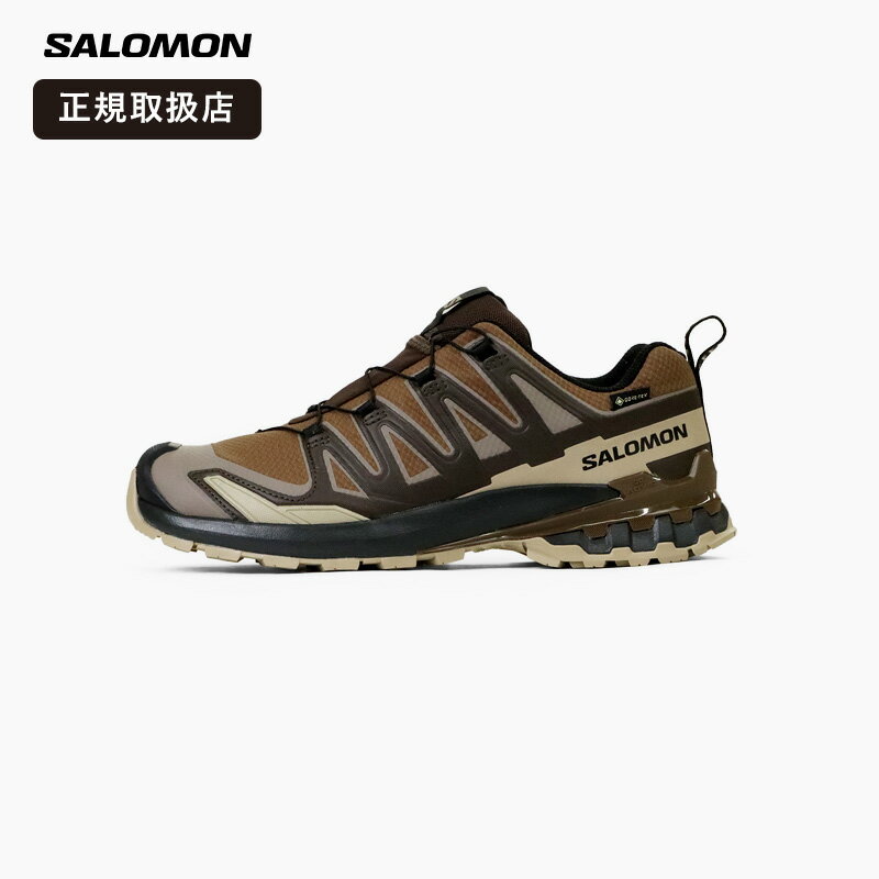Rakuten - サロモン SALOMON XA PRO 3D V9 GTX メンズ スニーカー トレイルランニングシューズ トレラン 防水 ゴアテックス 登山 ハイキング アウトドア グリップ力 ダークアース L47881800 2026SS 正規品