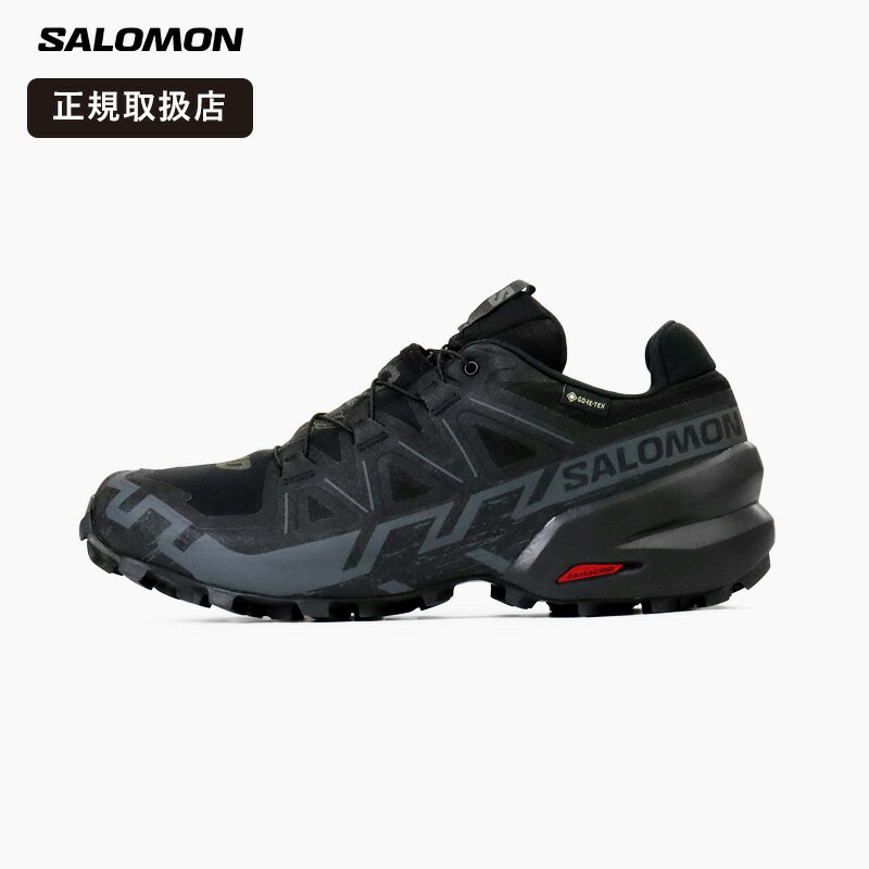 ������� SALOMON ���ˡ����� ��� ���ԡ��ɥ����� SPEEDCROSS 6 GTX �ȥ쥤����˥󥰥��塼�� �֥�å� �ե���ȥ� �� 2026S...