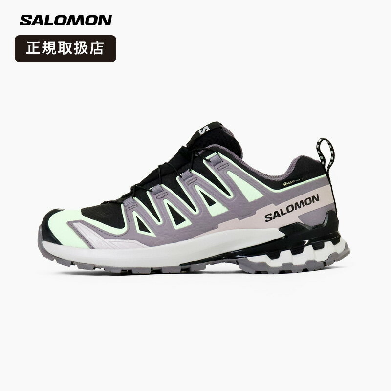 乐天商城 - サロモン SALOMON XA PRO 3D V9 GTX レディース トレイルランニングシューズ 防水 GORE-TEX スニーカー アウトドア 軽量 安定性 ブラック L47882300 2026SS 正規品