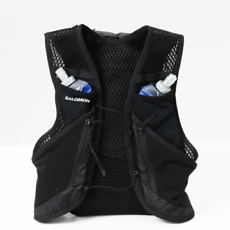 ������� SALOMON ACTIVE SKIN 12 12L ���˥󥰥٥��� �ȥ��� ���å� �ϥ��ɥ졼�����ѥå� �ե饹��2���� ��˥��å��� M/L LC2177400 �֥�å� �᥿�� 2026SS ���� �ȥ쥤����˥� ���å� �����谷Ź�ڥΥ٥�ƥ��ץ쥼��ȡ�