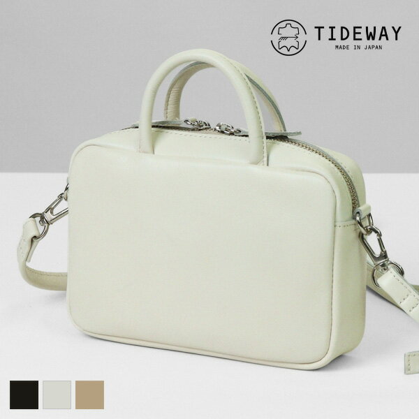 乐天商城 - タイドウェイ TIDEWAY ショルダーバッグ ICY 2WAY BOSTON アイシー ボストン レディース ミニバッグ レザー 日本製 T2824 | ブランド [正規取扱店]【ノベルティプレゼント】