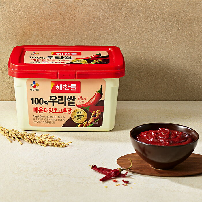 【3kg】ヘチャンドル 辛口 コチュジャン 韓国調味料 韓国食品 万能調味料