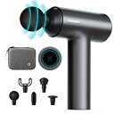 arboleaf 筋膜リリースガン pro 6段階振動レベル 10mm振幅 18kg耐圧 1800mAh*2本大容量バッテリー コンパクト 軽量 7種類アタッチ...