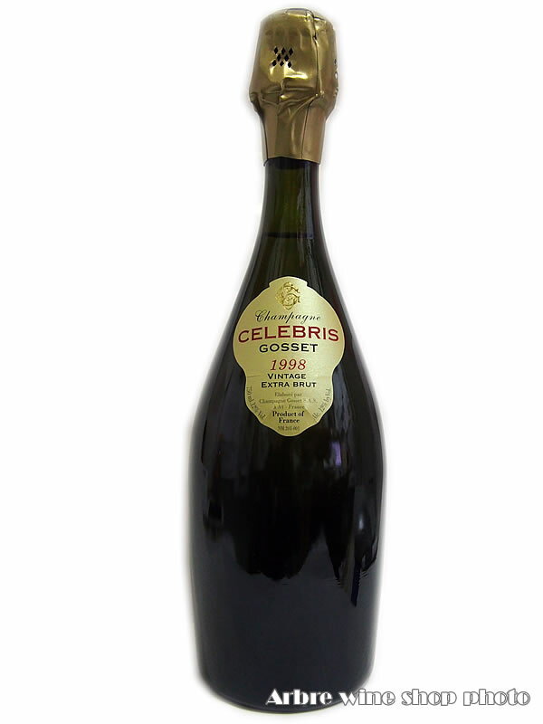 [1998]セレブレス・シャンパーニュ・エクストラ・ブリュット・ミレジム/ゴッセ/GOSSET Champagne “Celebris” Extra Brut Millesime
