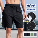 【楽天スーパーSALE】メンズ ハーフパンツ ショートパンツ ビーチパンツ 夏 ゆったり 涼しい 接触冷感 速乾 水着 スイム ボードショーツ ラッシュガード