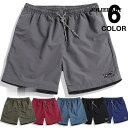 【楽天スーパーSALE】半ズボン メンズ ハーフパンツ ショートパンツ 速乾 ナイロン 短パン スポーツ トレーニング ジム ロゴ 夏物 父の日