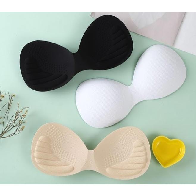 3枚セット ブラパッド 通気性 一体型 バストアップ 挿入パッド 付け替え 厚手 中厚 薄手 ブラジャー挿入パッド 軽量 盛り 柔らかい 快