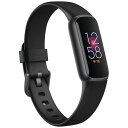 フィットビット スマートウォッチ メンズ Fitbit Fitbit Luxe FB422BKBK-FRCJK [ブラック/グラファイト] JAN 0810038854489