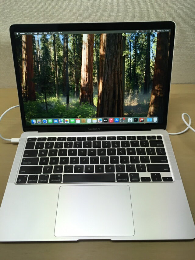 apple アップル MacBookAir 10.1 M1 メモリ16G SSD512 13.3画面 英字キー AC無し a00003 Bランク【中古】