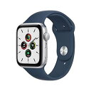 Apple Apple Watch SE GPSモデル 44mm MKQ43J/A [アビスブルースポーツバンド] JAN 4549995257243