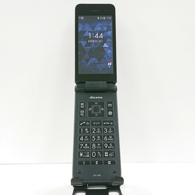 DIGNO ケータイ ベーシック KY-41B ドコモ ブラック 送料無料 本体 c09019 【中古】