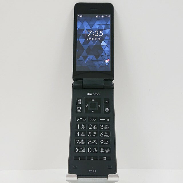 DIGNO ケータイ ベーシック KY-41B ドコモ ブラック 送料無料 本体 c05924 【中古】
