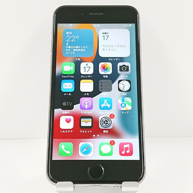 iPhone6s 16GB SIMフリー スペースグレイ 送料無料 本体 c19004 【中古】