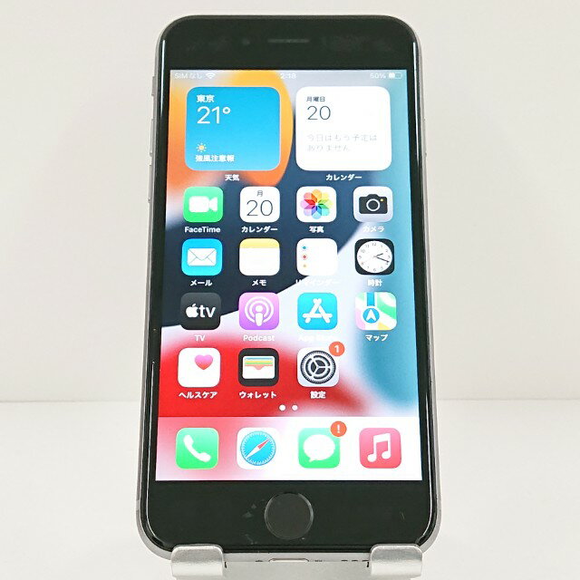 iPhone6s 32GB SIMフリー スペースグレイ 送料無料 本体 c19090 【中古】