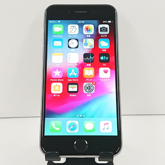 iPhone 6 Plus 64GB スペースグレイSIMフリー 本体 箱付き ムスビー｜053☆新品未使用☆iPhone 6s Plus 64GB スペースグレイ