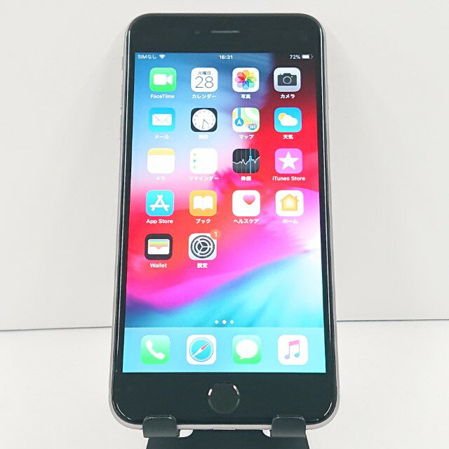 iPhone6s Plus 64GB SIMフリー スペースグレイ 送料無料 本体 c19267 【中古】