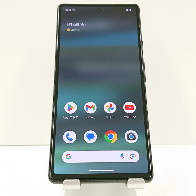 Google Pixel 6a au セージ 送料無料 本体 c06503 【中古】