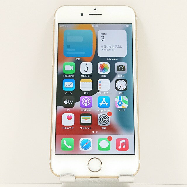 iPhone6s 32GB au ゴールド 送料無料 本体 c06779 【中古】