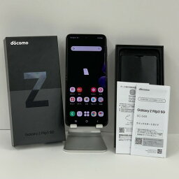 Galaxy Z Flip3 5G SC-54B docomo ファントムブラック 送料無料 n06981 【中古】