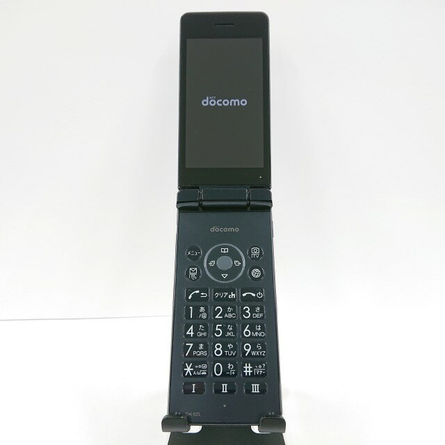 【ジャンク品】AQUOS ケータイ SH-02L docomo ブラック 送料無料 本体 c07785 【中古】