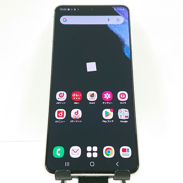 Galaxy S21 5G SC-51B docomo ファントムホワイト 送料無料 本体 c07853 【中古】