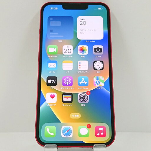 iPhone13 256GB au レッド 送料無料 本体 c07947 【中古】 iPhone13 256GB au レッド 送料無料 本体 c07947 【中古】