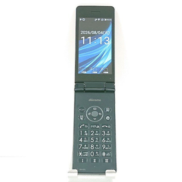 AQUOS ケータイ SH-02L ドコモ ブラック 送料無料 本体 c20751 【中古】