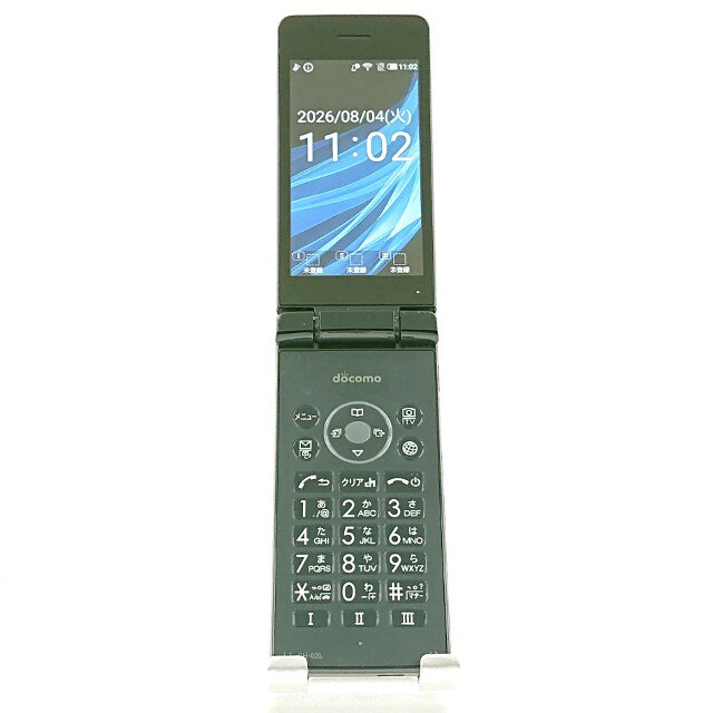 AQUOS ケータイ SH-02L ドコモ ブラック 送料無料 本体 c20752 【中古】