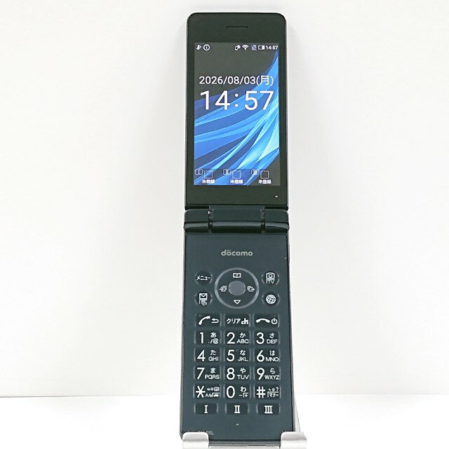 AQUOS ケータイ SH-02L ドコモ ブラック 送料無料 本体 c20760 【中古】