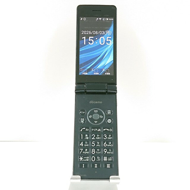 AQUOS ケータイ SH-02L ドコモ ブラック 送料無料 本体 c20761 【中古】