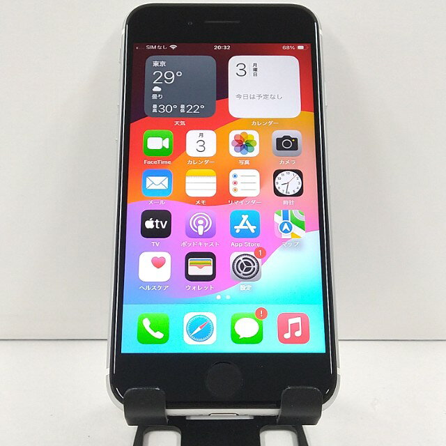 iPhoneSE 第2世代 64GB ドコモ ホワイト 送料無料 本体 c21880 【中古】