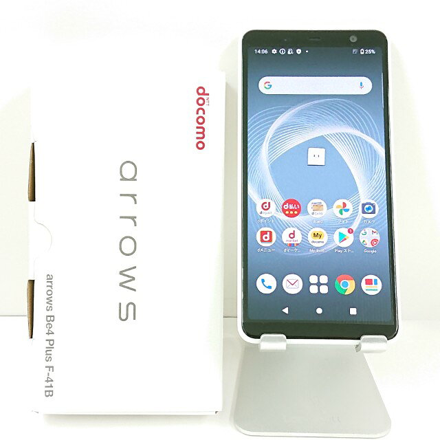 arrows Be4 Plus F-41B ドコモ ホワイト 送料無料 本体 c21912 【中古】