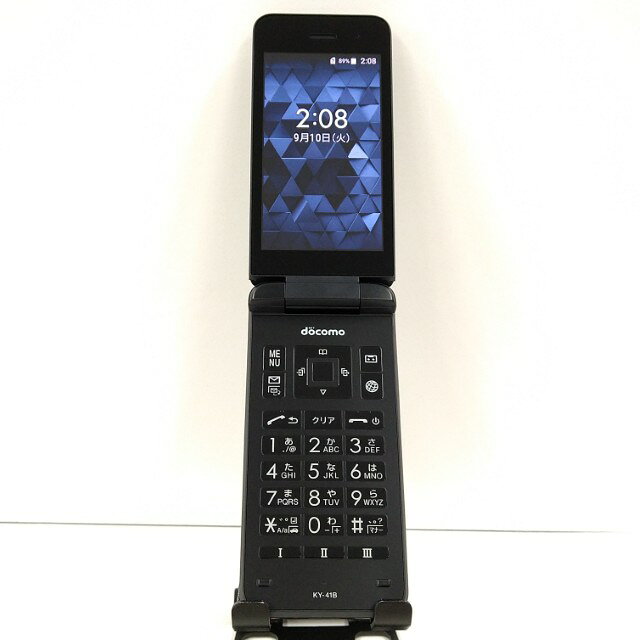 DIGNO ケータイ ベーシック KY-41B ドコモ ブラック 送料無料 本体 c22133 【中古】