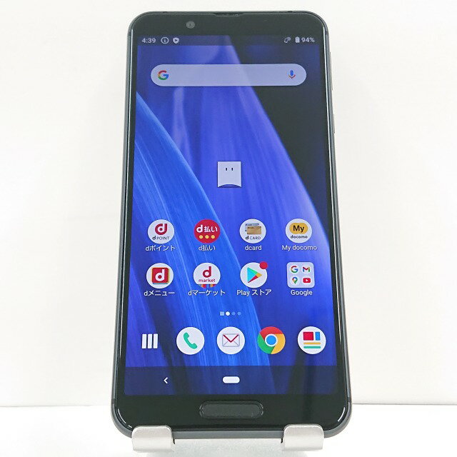 AQUOS sense3 SH-02M docomo ブラック 送料無料 本体 c00094 【中古 ...