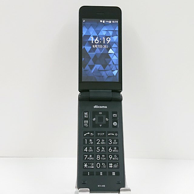 DIGNO ケータイ ベーシック KY-41B ドコモ ブラック 送料無料 本体 c22243 【中古】