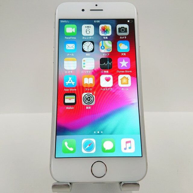 iPhone6 16GB au シルバー 送料無料 本体 c00575 【中古】