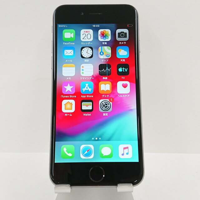 iPhone6 16GB docomo スペースグレー 送料無料 本体 c00584 【中古】
