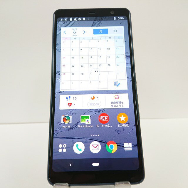 arrows Be3 F-02L docomo ブラック 送料無料 本体 c01018 【中古】