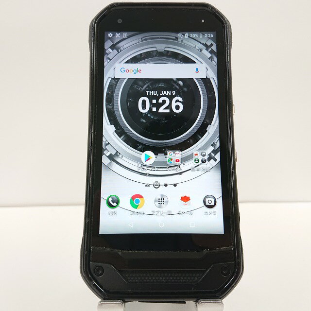 TORQUE G03 KYV41 au ブラック 送料無料 本体 c01084 【中古】