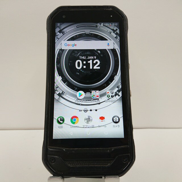 TORQUE G03 KYV41 au ブラック 送料無料 本体 c01085 【中古】