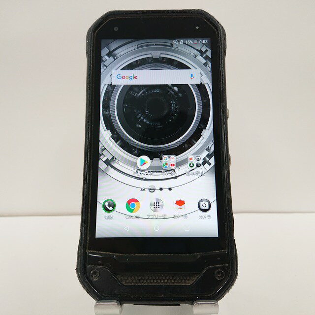 TORQUE G03 KYV41 au ブラック 送料無料 本体 c01086 【中古】