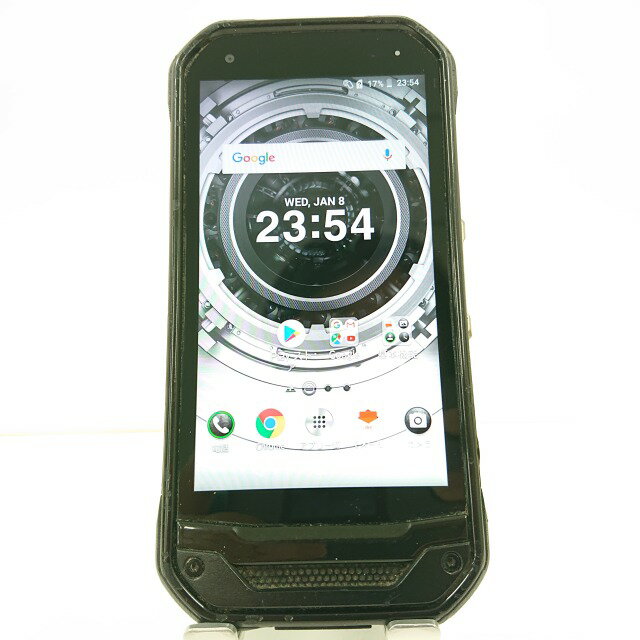 TORQUE G03 KYV41 au ブラック 送料無料 本体 c01087 【中古】