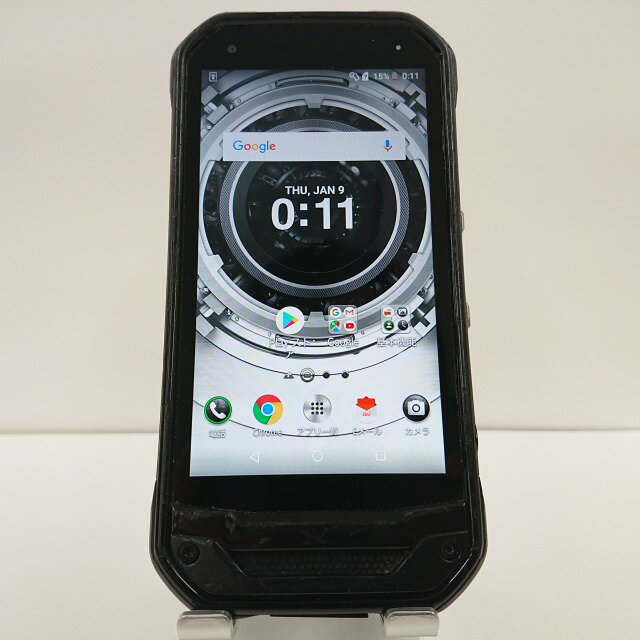 TORQUE G03 KYV41 au ブラック 送料無料 本体 c01093 【中古】