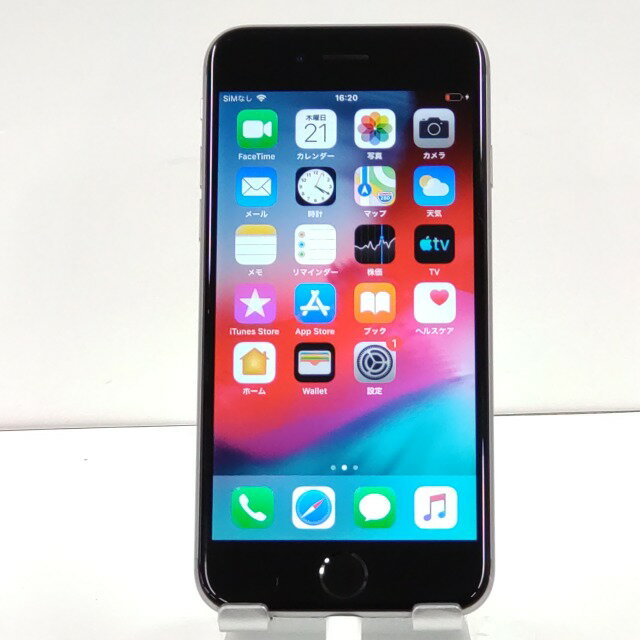 iPhone6 16GB docomo スペースグレイ 送料無料 本体 c01295 【中古】